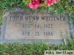 Edith Nunn Whitener