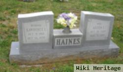 Lawrence E Haines