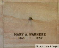 Mary A. Feagles Warneke