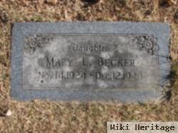 Mary L Becker