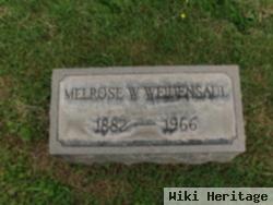 Melrose W. Weidensaul