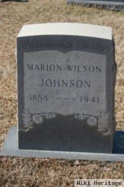 Marion Wilson Johnson