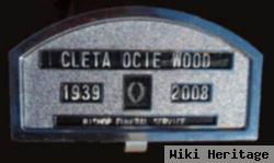 Cleta Ocie Wood