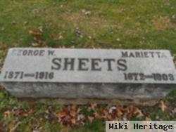 Marietta Sheets