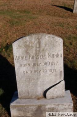 Annie Russell Munro