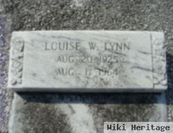 Louise W Lynn