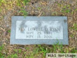 Rev Lowell Oscar Ryan