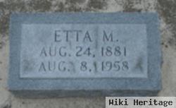 Etta M. O'bier