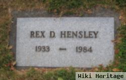 Rex D Hensley