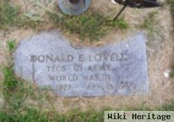 Donald E. Lovell