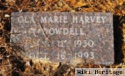 Ola Marie Harvey Dowdell