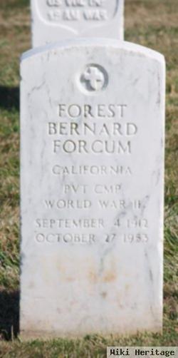 Forest Bernard Forcum