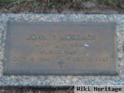 John Edward Morbach
