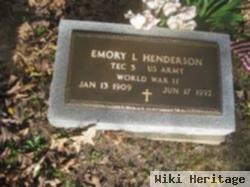 Emory Lawrence Henderson