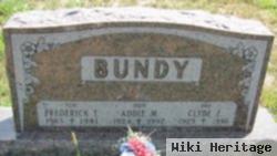 Frederick T. "tom" Bundy