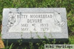 Betty Morehead Devore