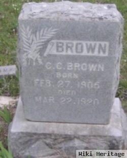 C. C. "chestham" Brown