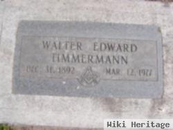 Walter Edward Timmerman