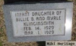 Infant Daughter Klinginsmith