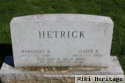 Margaret B Hetrick