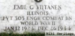 Pvt Emil G Viitanen