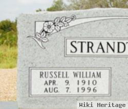 Dr Russell William Strandtmann