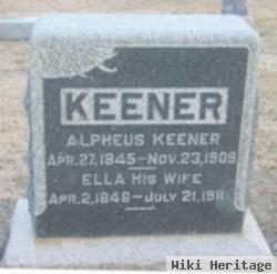 Alpheus Keener