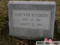 Jane Weir Hutchison