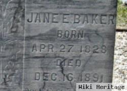 Jane Elizabeth Plonk Baker