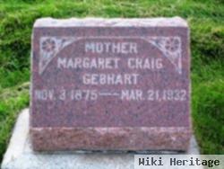 Margaret Miller Craig Gebhart