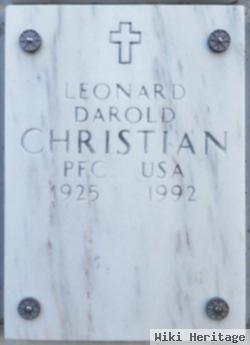 Leonard Darold Christian