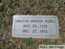 Arletta Horton Rorex