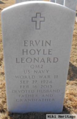 Ervin Hoyle "buck" Leonard