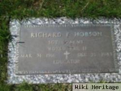 Richard F Hobson