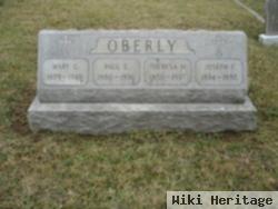 Joseph F Oberly