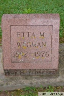 Etta M. Wegman