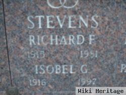 Richard F Stevens