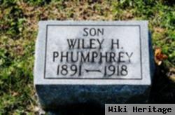 Wiley H Phumphrey