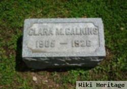 Clara M Calkins