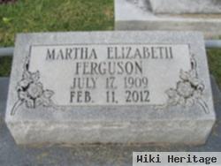 Martha Elizabeth Ferguson