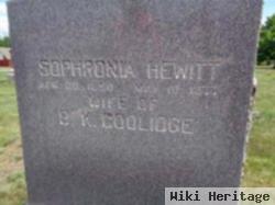 Sophronia Hewitt Coolidge