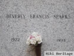 Beverly Francis Sparks