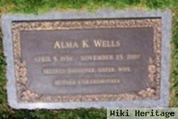 Alma Karen Johansen Wells