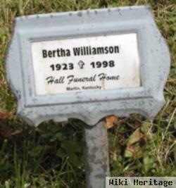 Bertha Williamson