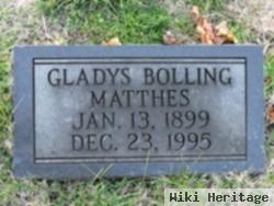 Gladys Bolling Matthes