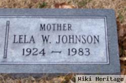 Lela W. Johnson