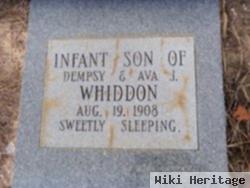 Infant Son Whiddon