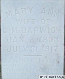 Mary Ann Kea Barwick