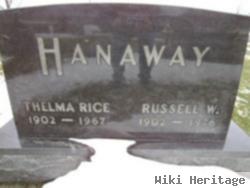 Thelma Rice Hanaway