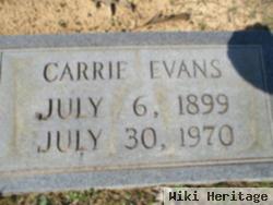 Carrie Bell Dunn Evans